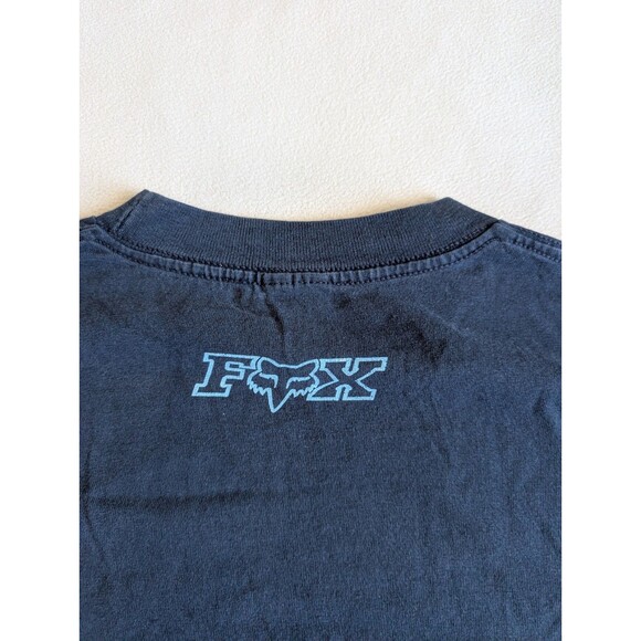 Fox Racing Vintage Y2K Skater HipHop Classic 90s 2000s Graphic Print Shirt - Picture 5 of 8
